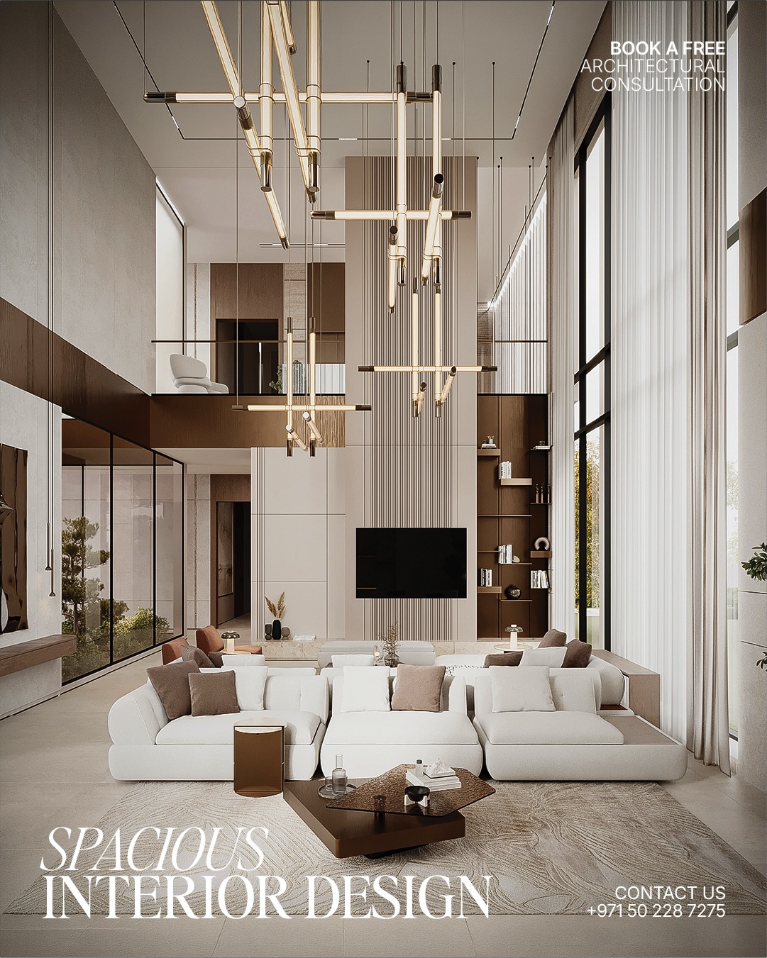 Designed & Built by @imperium.uae

Elevated Living, Refined Spaces

A contemporary villa where soari...