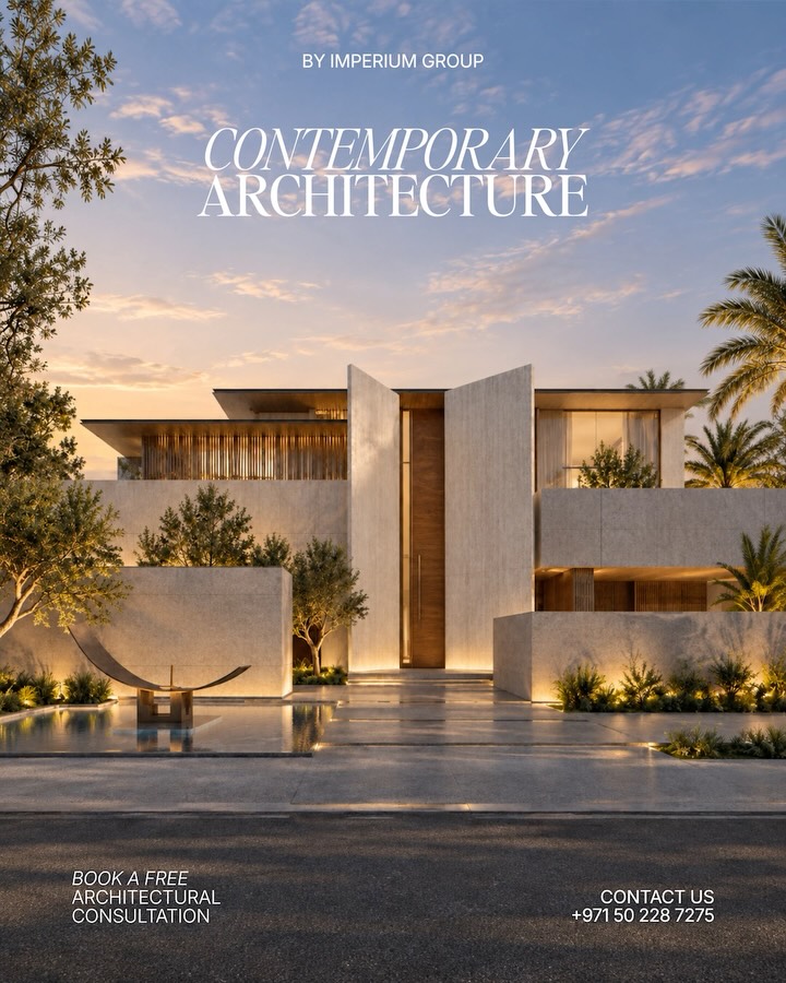 Design & Built by @imperium.uae

A strong entrance, balanced proportions and materials that work tog...
