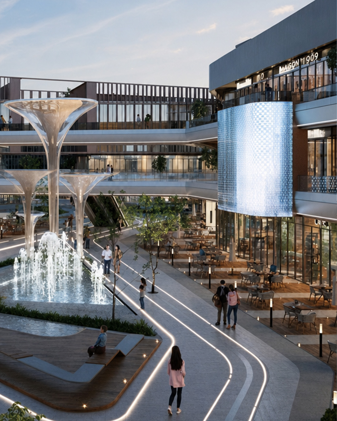 Shopping Mall Plaza