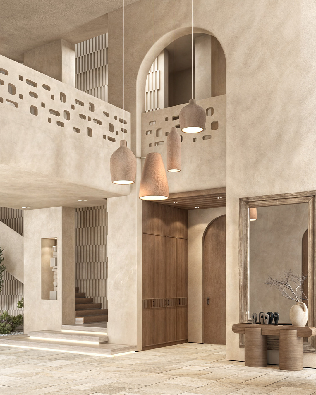 Double-Height Entrance Hall