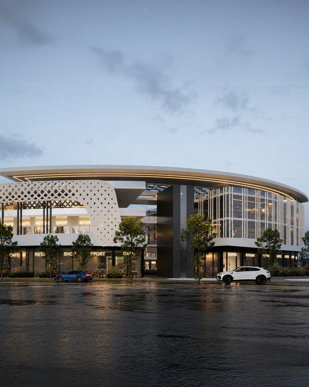 Business Park Facade