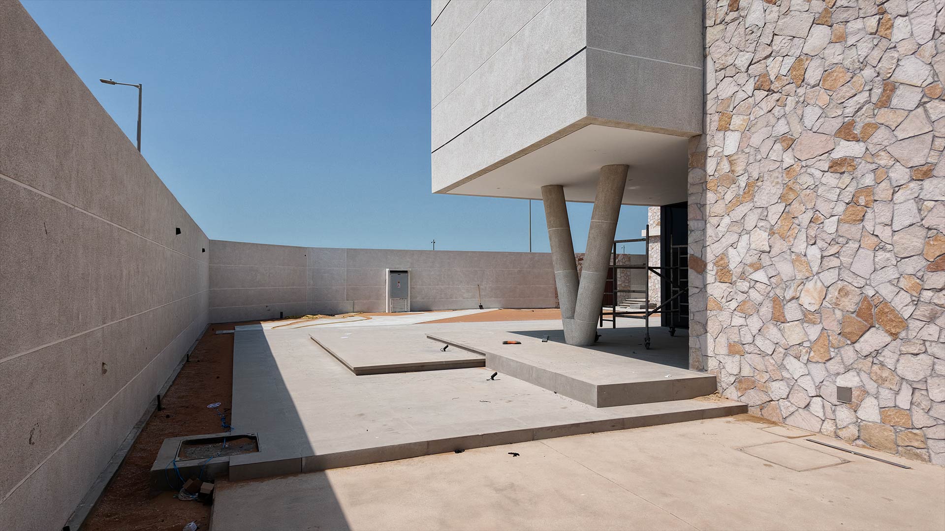 Garden Terrace on Site