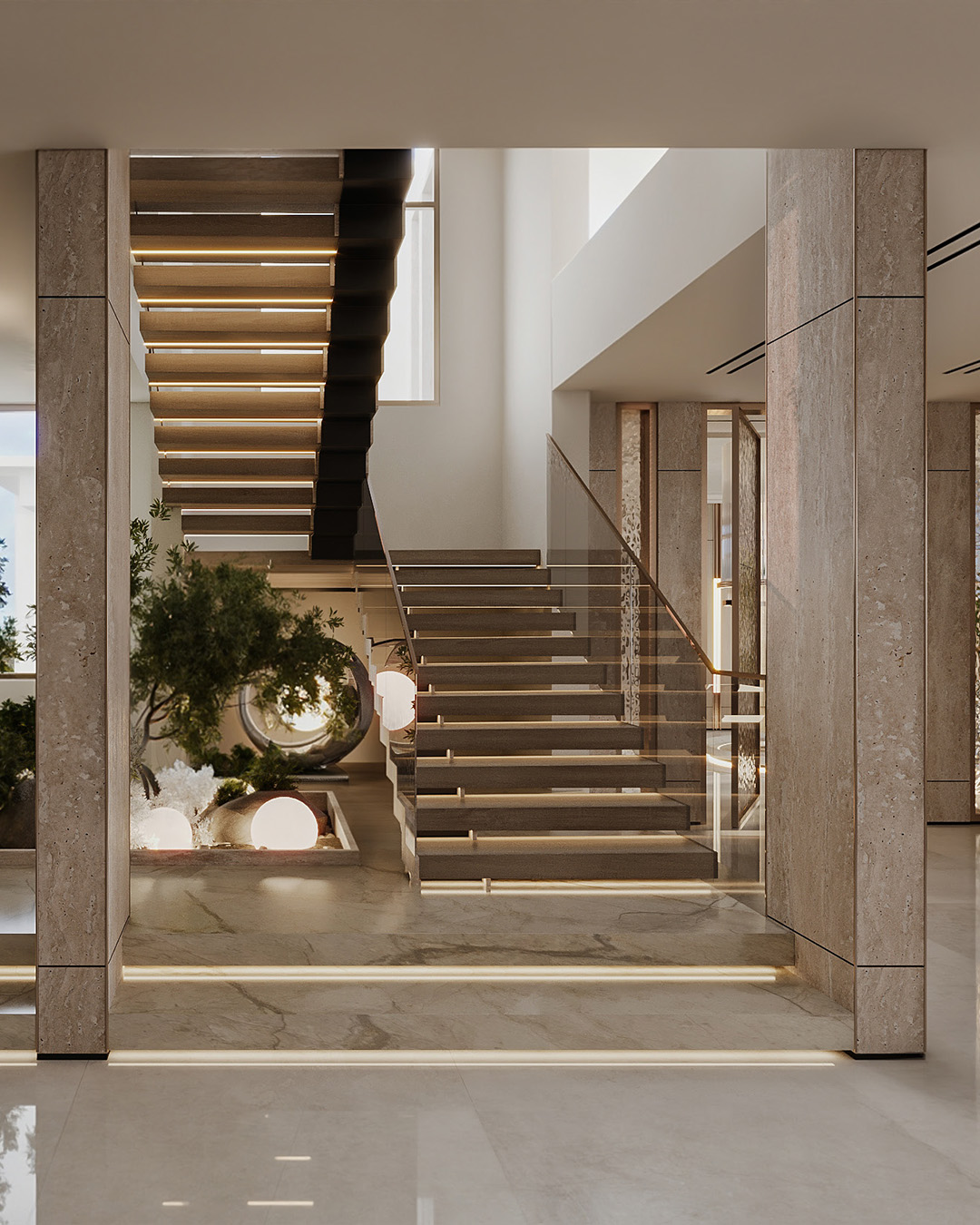Floating Staircase Design