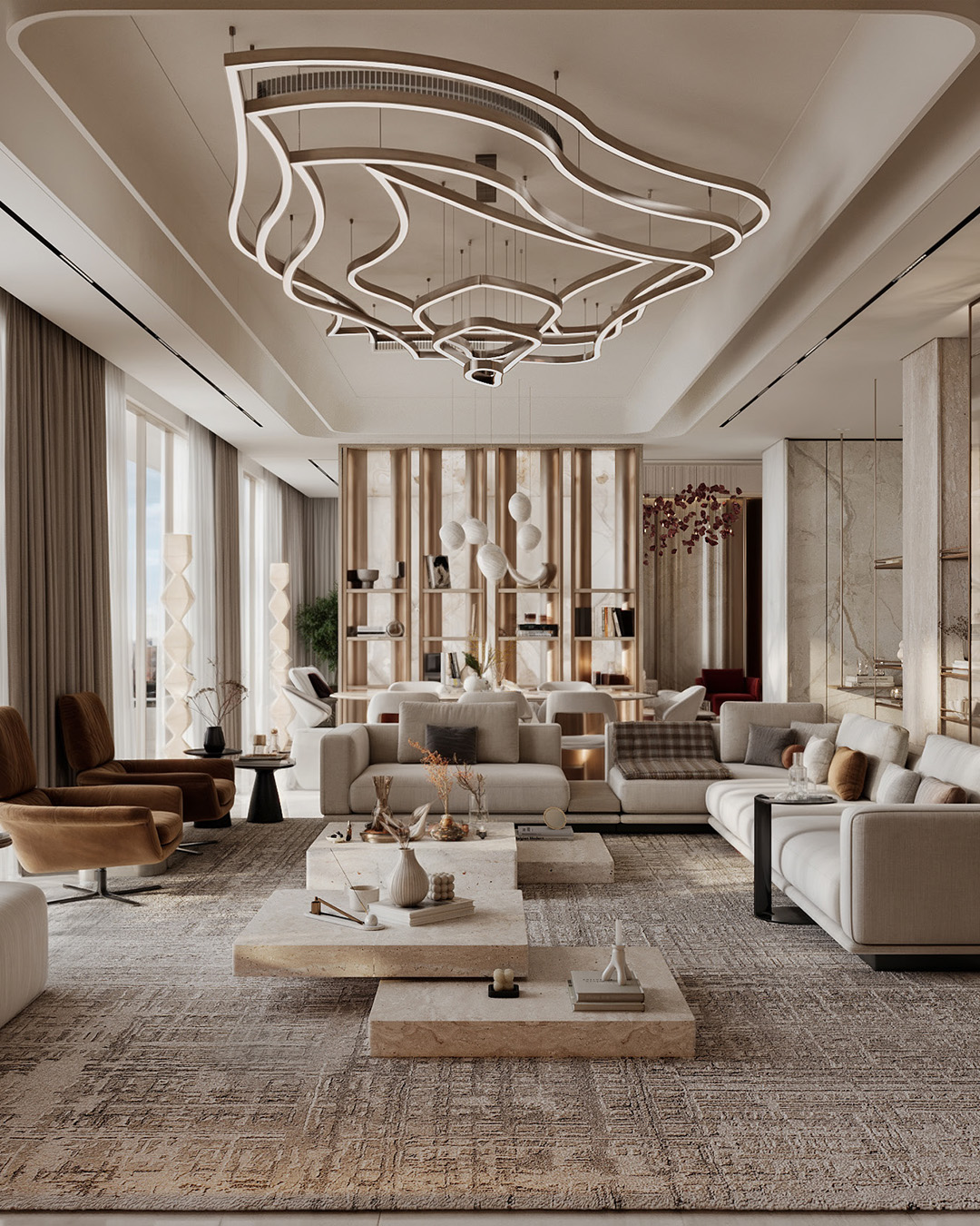 Open-Plan Living & Dining