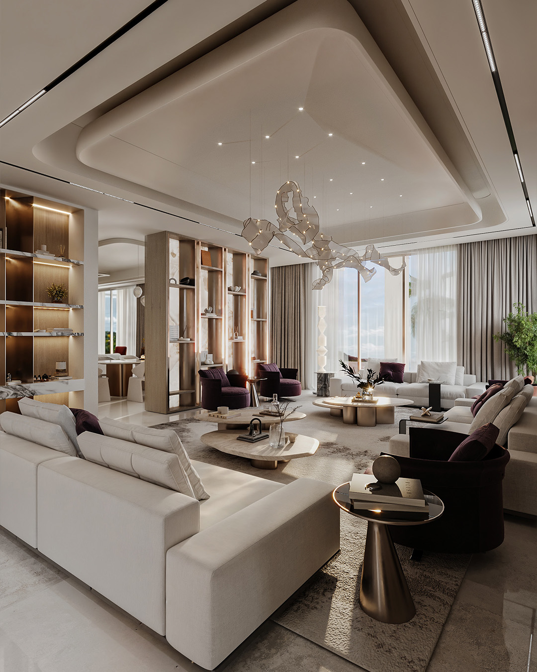 Villa Living Room Design