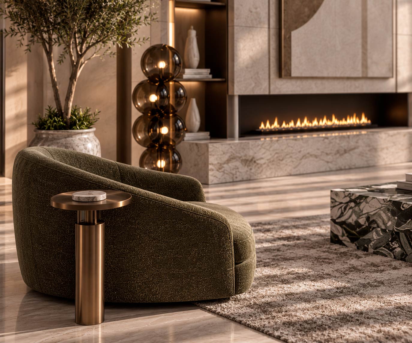 Lounge Chair Detail