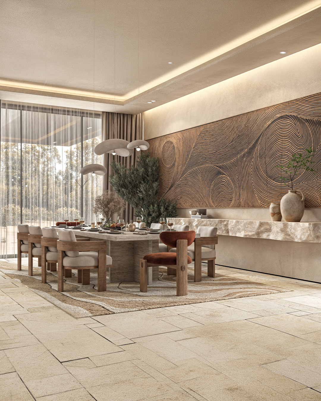Villa Dining Room