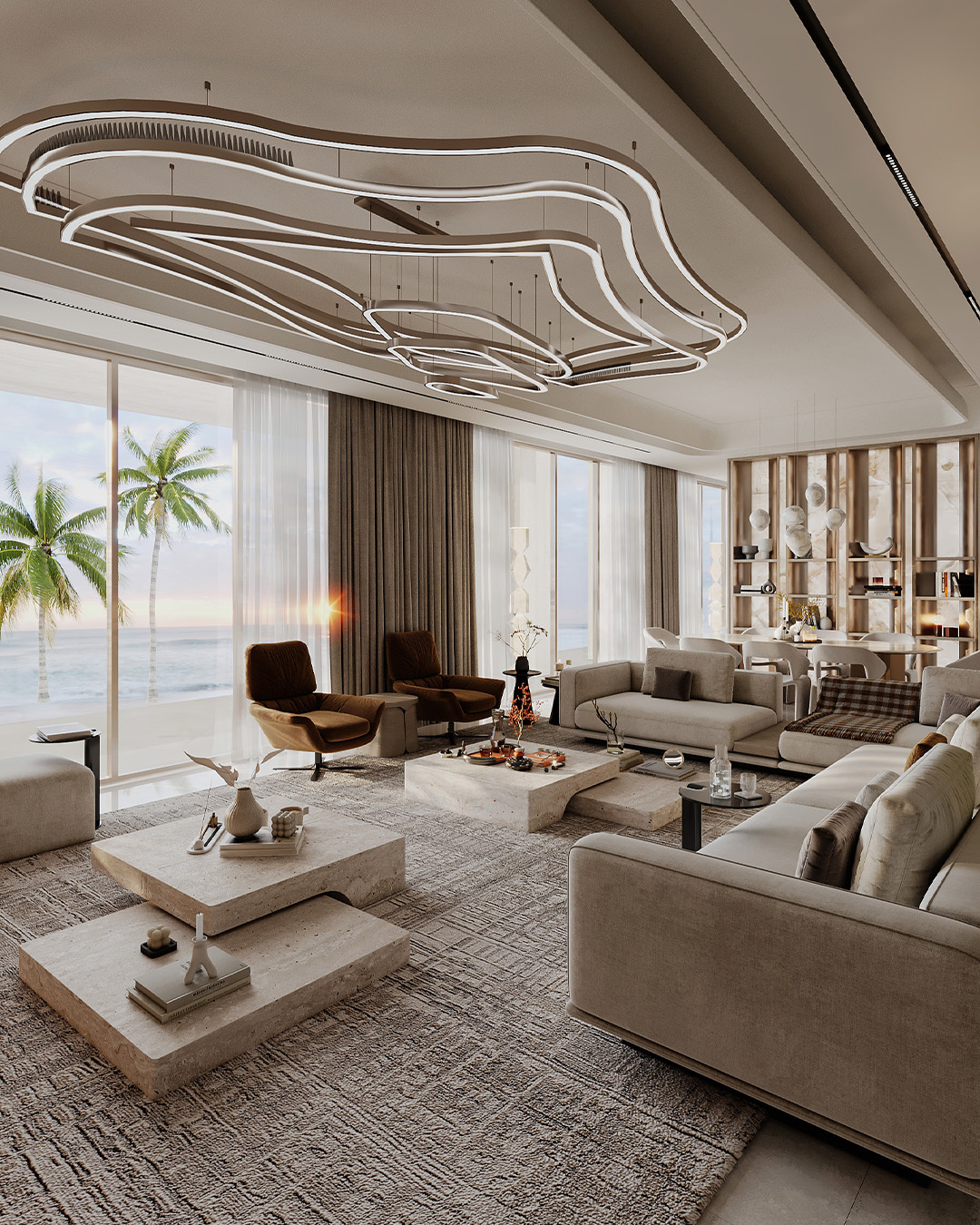 Sea View Living Room