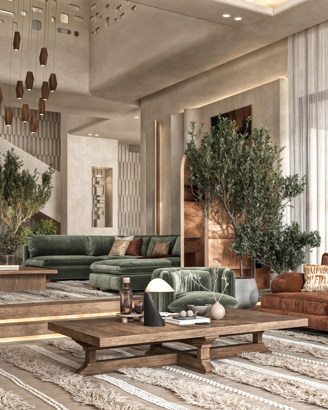 Sunken Lounge Design