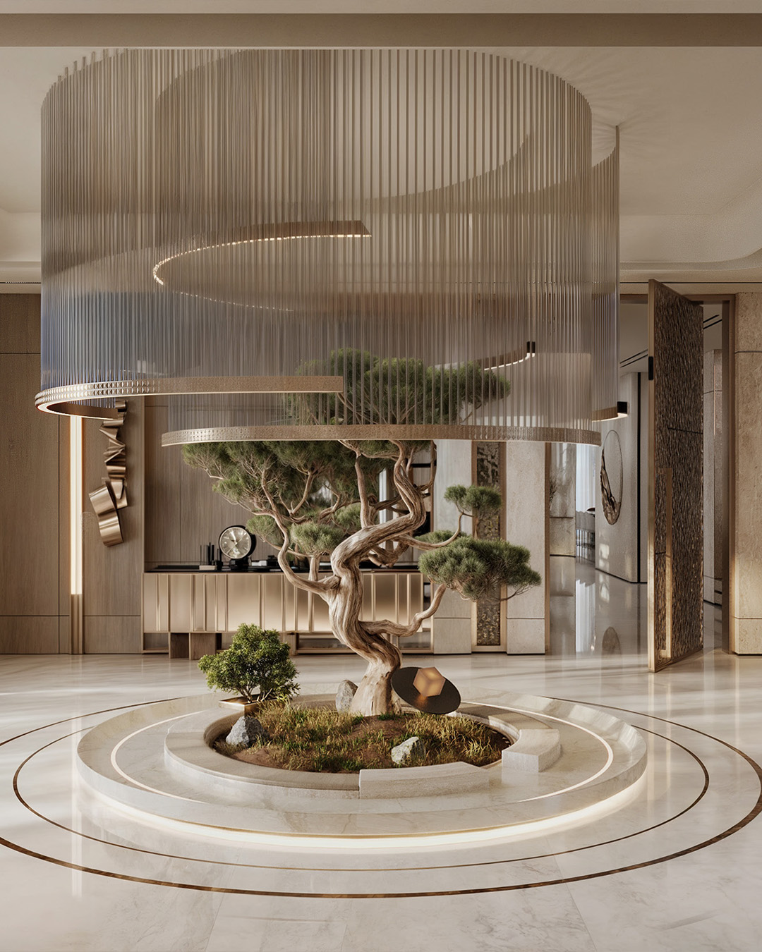 Villa Entrance Atrium
